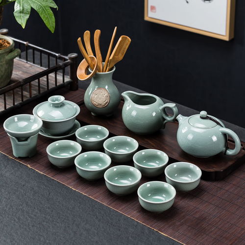 雅韻流長 正品哥窯茶具套裝的審美與實用之美